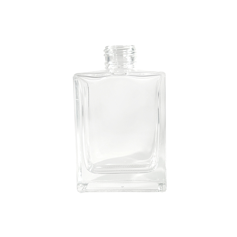 Botella difusora de aroma transparente de primera calidad J2456 de 105 ml, rectangular, de gran capacidad