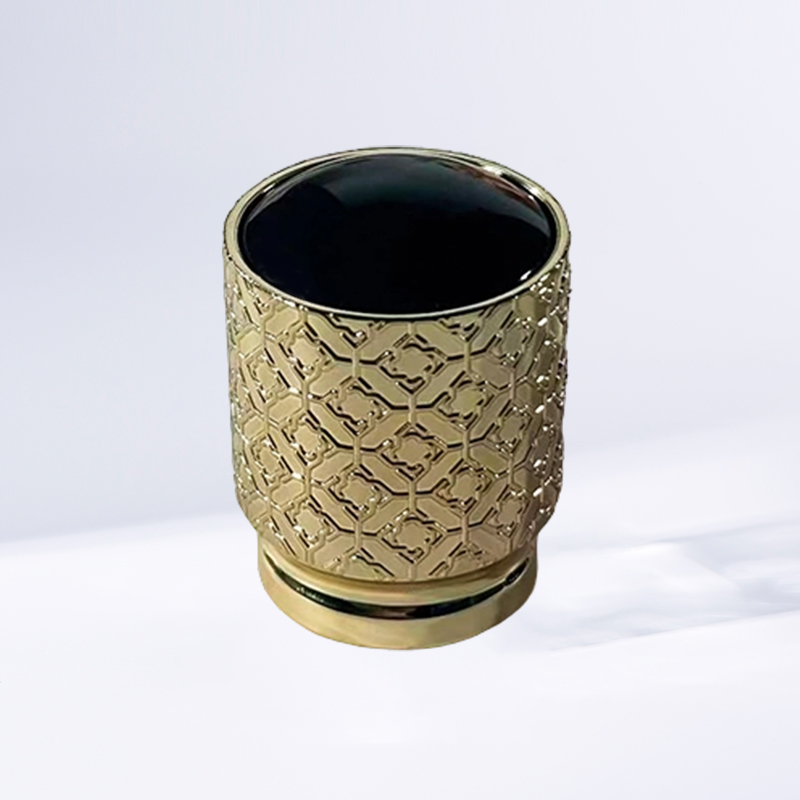 JLG01 Tapa de perfume bañada en oro