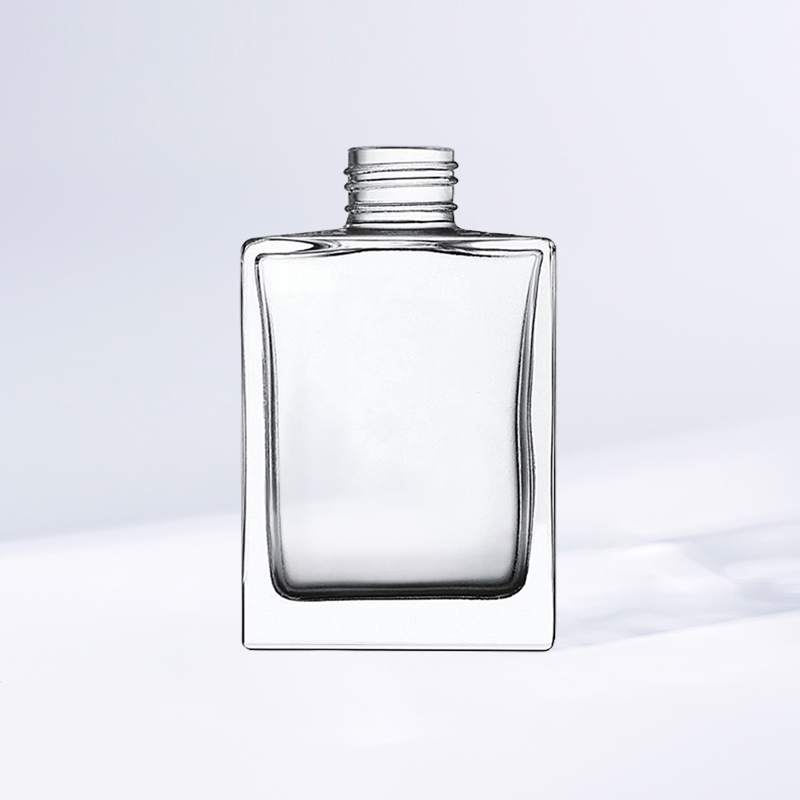 Botella difusora de aroma transparente de primera calidad J2456 de 105 ml, rectangular, de gran capacidad